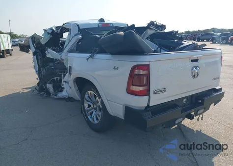 2019 Ram 1500 Longhorn 4X4 6'4 Box from USA, damaged, VIN 1C6SRFST8KN659398